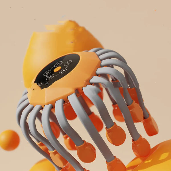 Electric Head Massager (With Scalp Support)